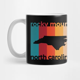 Rocky Mount North Carolina Retro Mug